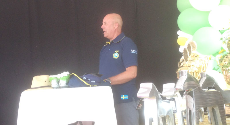 Sylve höll två fullsatta föreläsningar under ponny- och Childrens-SM på temat "Så tänker en förbundskapten".